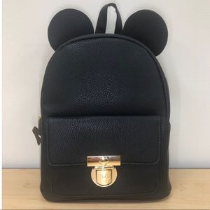 New Mickey Mouse Faux Leather Backpack 🎒
